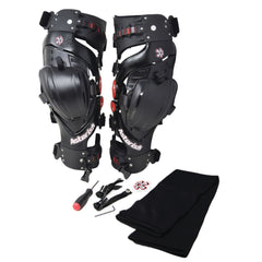 Asterisk Ultra Cell 4.1 - Advanced Knee Protector Braces (Pair - Left & Right) for Motocross, Snowboarding, Wakeboarding, Off-Roading, & More - Size Medium