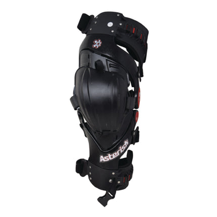 Asterisk Ultra Cell 4.1 - Advanced Knee Protector Brace (Left Only) for Motocross, Snowboarding, Wakeboarding, Off-Roading, Football, & More - Size Small