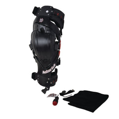 Asterisk Ultra Cell 4.1 - Advanced Knee Protector Brace (Left Only) for Motocross, Snowboarding, Wakeboarding, Off-Roading, Football,  & More - Size X-Large