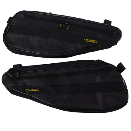 Nelson-Rigg Maverick Universal Door Bag Set for Polaris RZR and Other UTV Side-by-Side Vehicles, Black, One Size, Weather/UV Resistant UltraMax Polyester, Durable Storage Compartments, Easy-Install