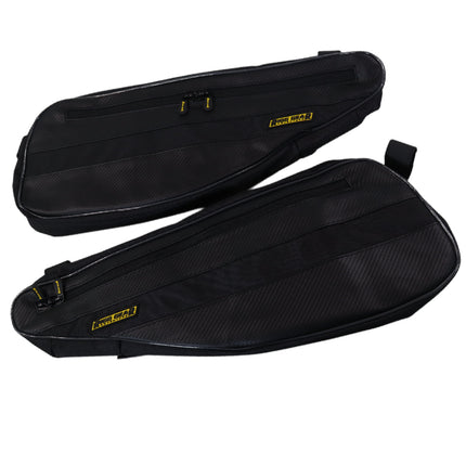 Nelson-Rigg Maverick Universal Door Bag Set for Polaris RZR and Other UTV Side-by-Side Vehicles, Black, One Size, Weather/UV Resistant UltraMax Polyester, Durable Storage Compartments, Easy-Install