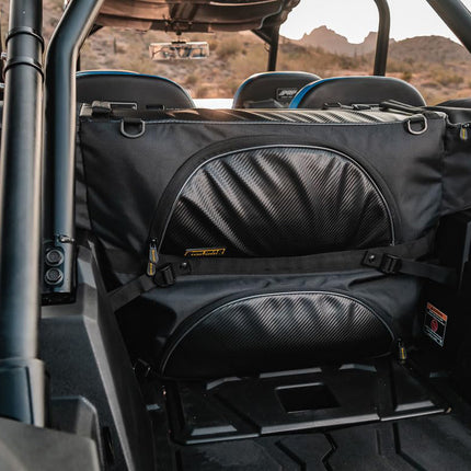 Nelson-Rigg Universal UTV Rear Cargo Bag,  Featuring Waterproof UltraMax Polyester, Large & Small Pockets with Zippered Compartments, UV Protection, & Easy-Install Hook-and-Loop Fasteners
