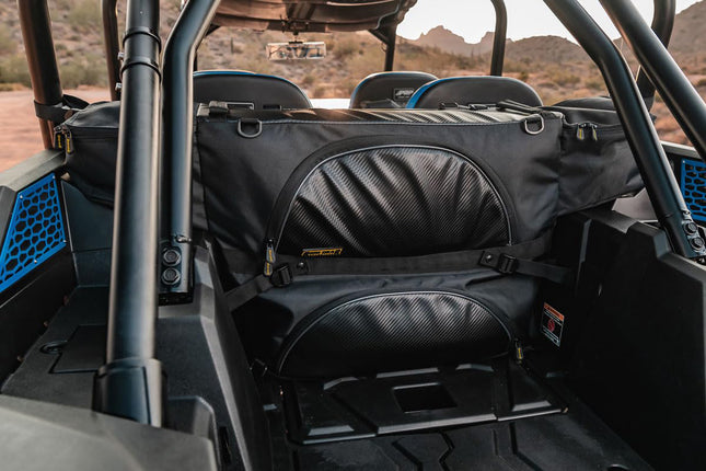 Nelson-Rigg Universal UTV Rear Cargo Bag,  Featuring Waterproof UltraMax Polyester, Large & Small Pockets with Zippered Compartments, UV Protection, & Easy-Install Hook-and-Loop Fasteners