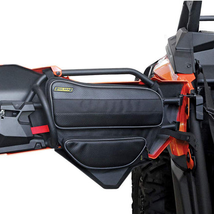 Nelson-Rigg Maverick Rear Door Bag Set, Featuring Waterproof UltraMax Polyester, Large & Small Pockets with Zippered Compartments, UV Protection, & Easy-Install Hook-and-Loop Fasteners