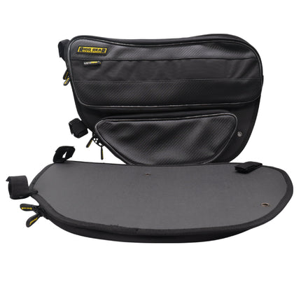 Nelson-Rigg Maverick Rear Door Bag Set, Featuring Waterproof UltraMax Polyester, Large & Small Pockets with Zippered Compartments, UV Protection, & Easy-Install Hook-and-Loop Fasteners