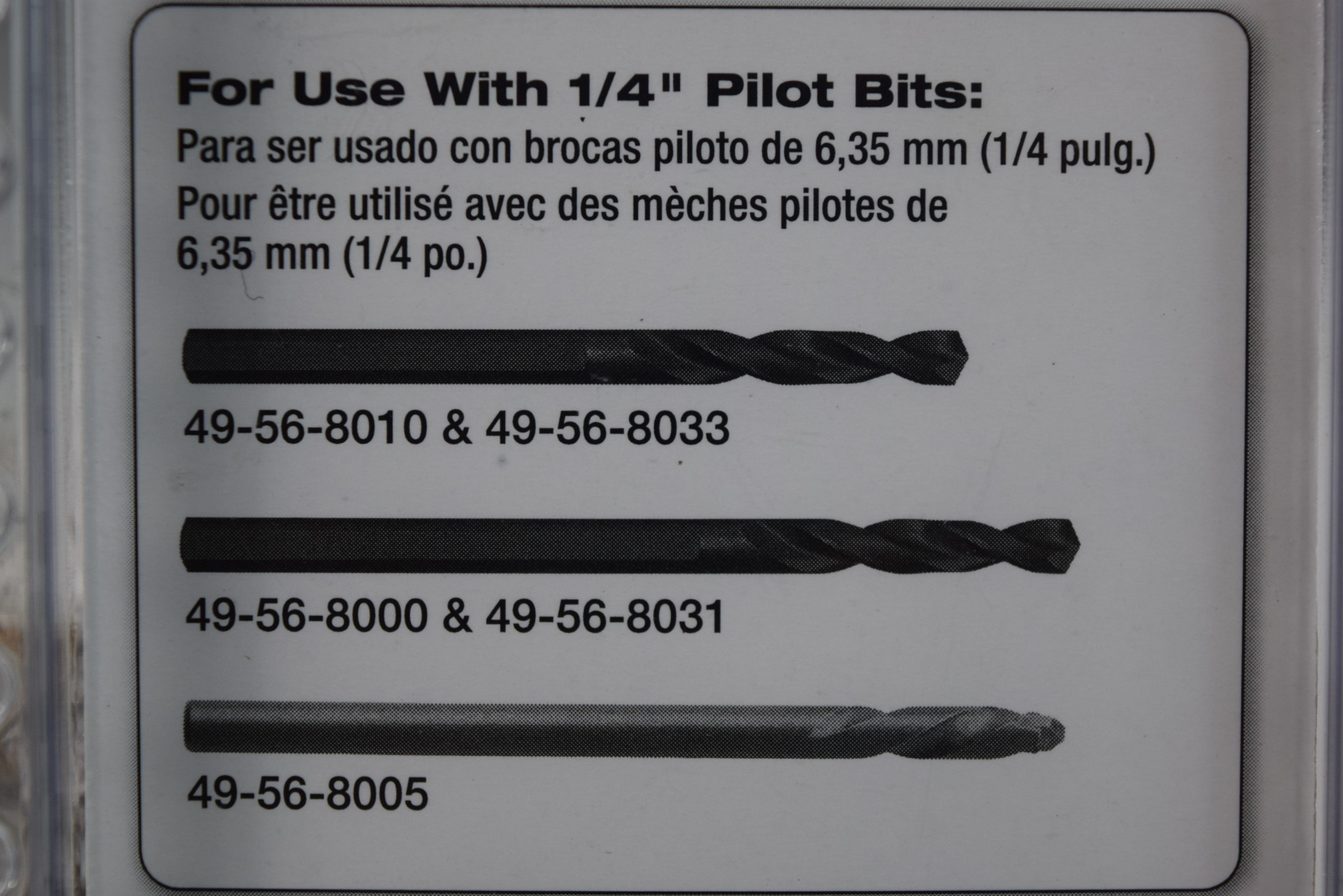 Milwaukee 49-56-7250 Large Quick Change Hole Saw Arbor 3/8" Shank