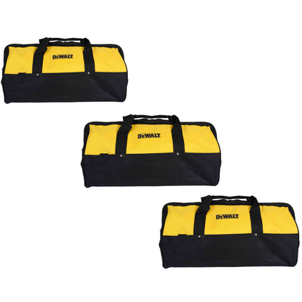 DeWalt 24" Heavy-Duty Ballistic Nylon Contractor Tool Bag (3 Pack)