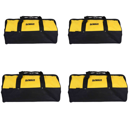 DeWalt 24" Heavy-Duty Ballistic Nylon Contractor Tool Bag (4 Pack)