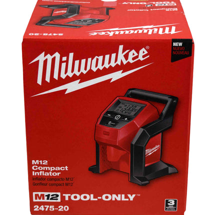 Milwaukee 2475-20 M12 Compact Inflator (Tool Only)