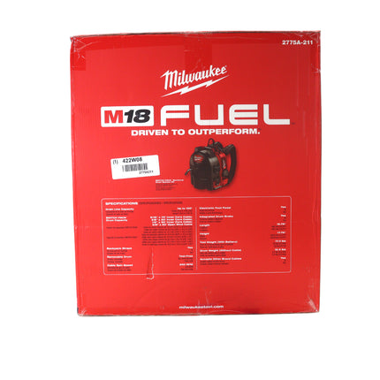 Milwaukee 2775A-211 M18 Fuel Switch Pack Sectional Drum Machine with 5/16
