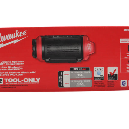 Milwaukee 2955-20 M12 Bluetooth® Jobsite Speaker with Packout Compatibility