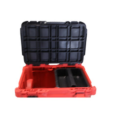 Milwaukee PACKOUT 22 in. Rolling Modular Tool Box, Heavy-Duty Rolling Storage with Industrial-Grade Extendable Handle, Impact-Resistant Polymer Construction, Modular Connectivity for Tools & Acc.