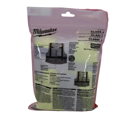 Milwaukee 48-73-5112 Class 2 High Visibility Yellow Mesh Safety Vest - L/XL