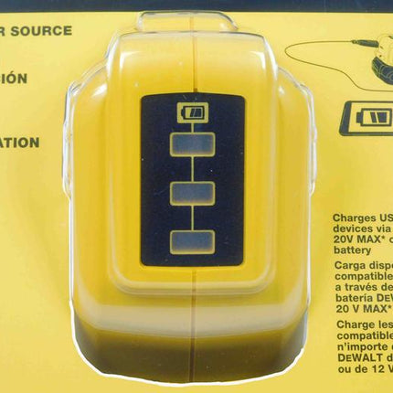 Dewalt DCB090 12/20-Volts MAX Lithium-Ion 2-Port USB Power Source