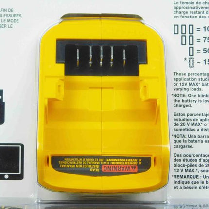 Dewalt DCB090 12/20-Volts MAX Lithium-Ion 2-Port USB Power Source