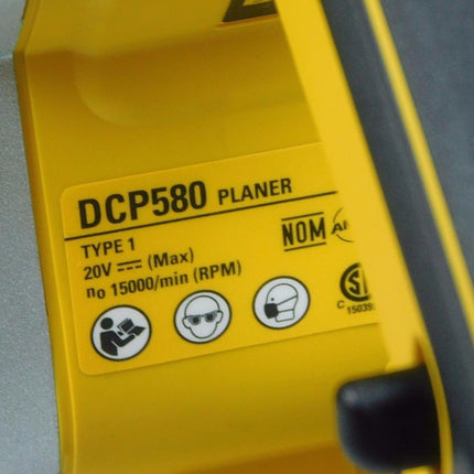 DeWalt DCP580B 20v Max Brushless Planer (Bare Tool)