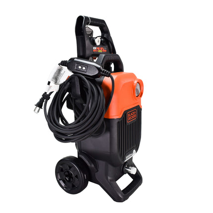 Black and Decker BEPW2000 2000 PSI 1.2 GPM Cold Water Electric Pressure Washer with Integrated Wand and Hose Storage