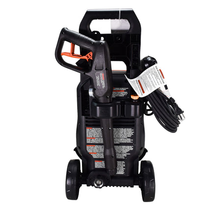 Black and Decker BEPW2000 2000 PSI 1.2 GPM Cold Water Electric Pressure Washer with Integrated Wand and Hose Storage
