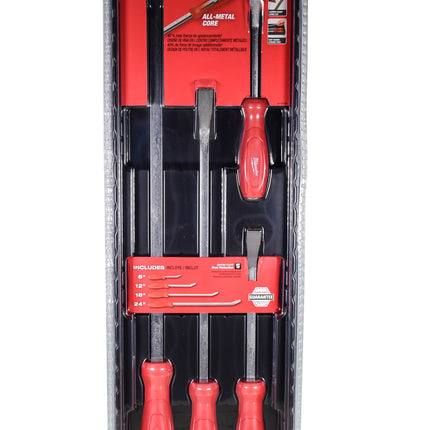 Milwaukee 48-22-9214 4 Piece Pry Bar Set