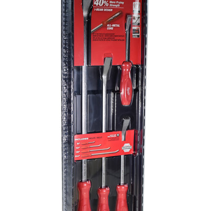 Milwaukee 48-22-9214 4 Piece Pry Bar Set