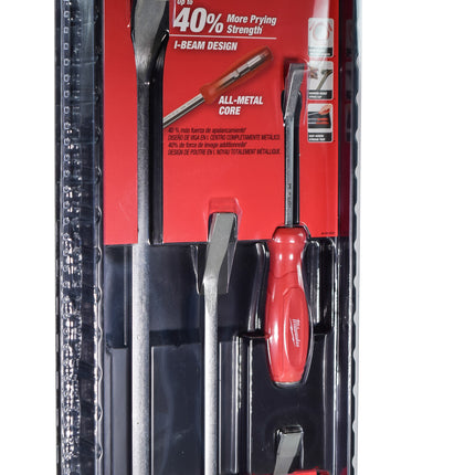 Milwaukee 48-22-9214 4 Piece Pry Bar Set