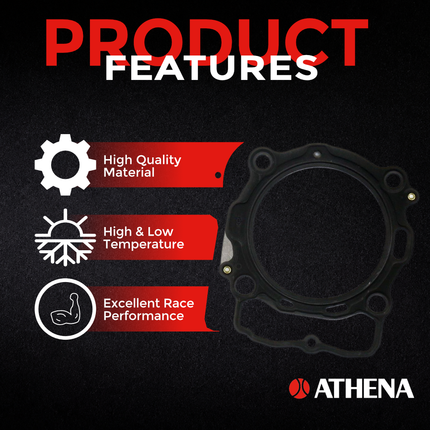 Athena R2706‑081 Race Gasket Kit for KTM 450 SX‑F (2016‑2024) – Includes Head Gasket & Two Base Gaskets for High‑Performance Rebuilds