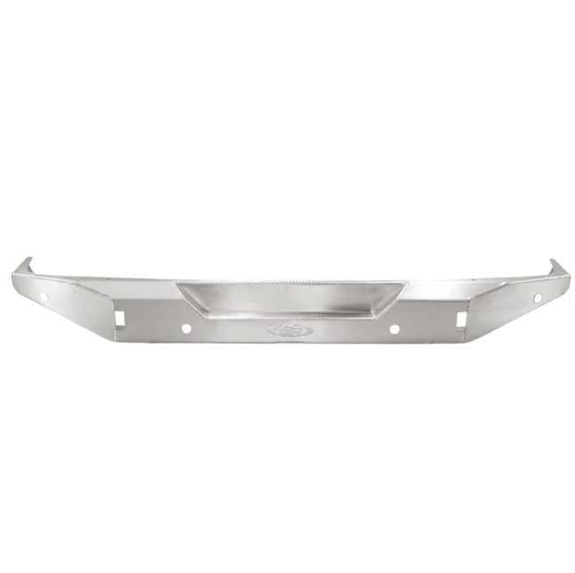 Gen-Right RBB-10220 Aluminum Rear Bumper for Jeep Wrangler JL / JLU - High Clearance with Tow Points, Factory Receiver Hitch Compatible, Bolt-On - Made in the USA
