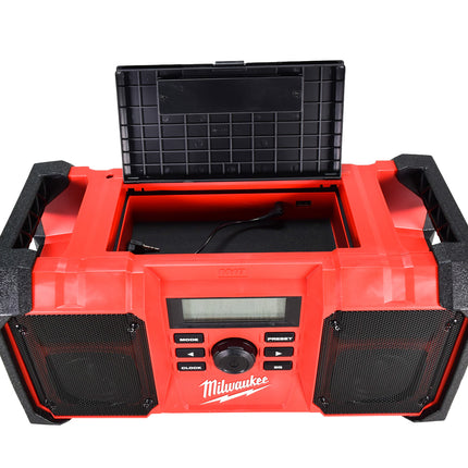 Milwaukee 2890-20 M18 18V Lithium-Ion Cordless Jobsite Radio with USB Charger