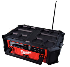 Milwaukee 2950-20 M18 Lithium-Ion Cordless PACKOUT Radio/Speaker w/ Built-In Charger