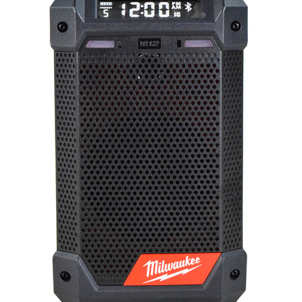Milwaukee 2951-20 M12 12-Volt Lithium-Ion Cordless Bluetooth/AM/FM Jobsite Radio
