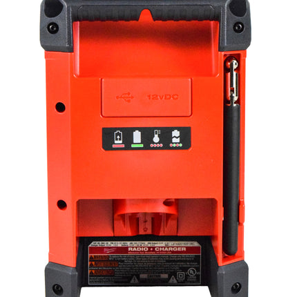 Milwaukee 2951-20 M12 12-Volt Lithium-Ion Cordless Bluetooth/AM/FM Jobsite Radio