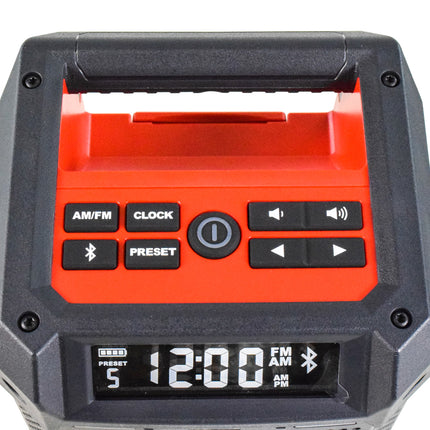 Milwaukee 2951-20 M12 12-Volt Lithium-Ion Cordless Bluetooth/AM/FM Jobsite Radio