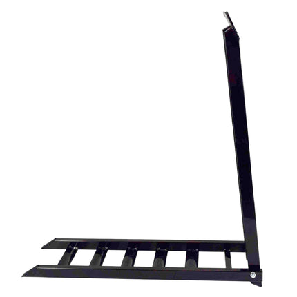 Matrix Concepts A7 Aluminum Ramp /Mass Depot Sticker Pack - Black | 7.5 ft Folding Loading Ramp | 750 lb Capacity for MX, ATV, UTV | Heavy-Duty 6061 Aircraft Aluminum | Rubber-Tipped & Safety Straps