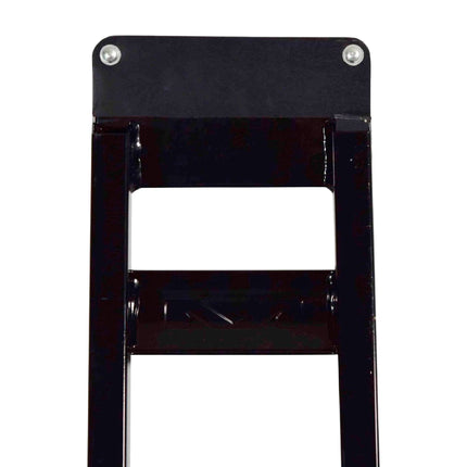 Matrix Concepts A7 Aluminum Ramp - Black | 7.5 ft Folding Loading Ramp | 750 lb Capacity for Motorcycle, ATV, UTV | Heavy-Duty 6061 Aircraft Aluminum | Rubber-Tipped & Safety Straps