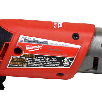 Milwaukee M12 FUEL 12V Li-Ion Brushless 1/2 in. Ratchet (Tool-Only)