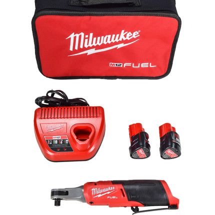 Milwaukee 2567-22 M12 3/8" High-Speed Ratchet Kit