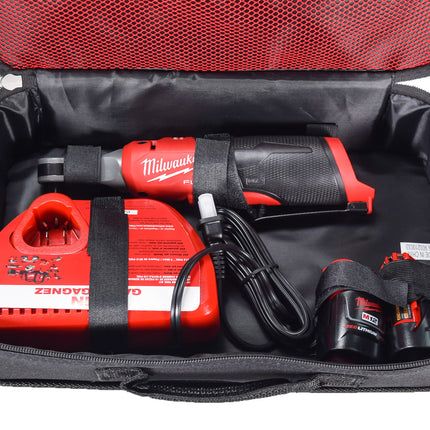 Milwaukee 2567-22 M12 3/8" High-Speed Ratchet Kit