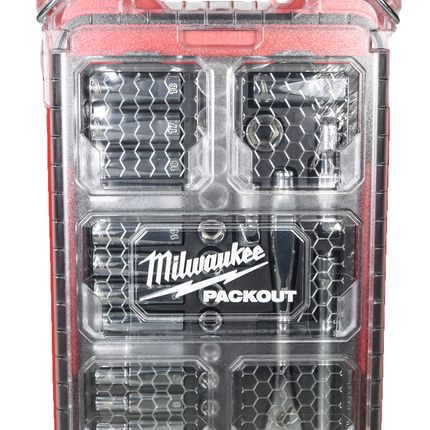 Milwaukee 48-22-9482 3/8 in. Drive Metric Ratchet and Socket Mechanics Tool Set with PACKOUT Case (32-Piece)