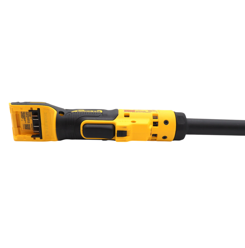 DEWALT XTREME 12V MAX Cordless Ratchet, Brushless, 3/8 in., Extended Reach, 60 ft-lbs Torque, LED Worklight, Tool Only (DCF503EB)