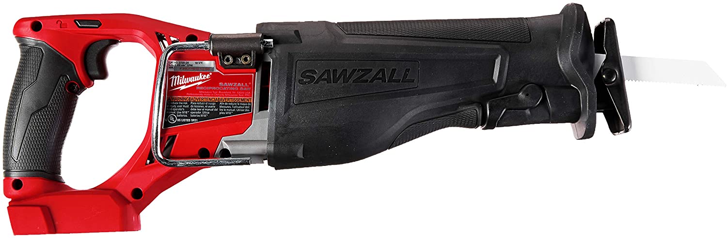 Milwaukee M18 FUEL GEN-2 18-Volt Lithium-Ion Brushless Cordless SAWZALL Reciprocating Saw 2821-20 (Tool-Only)