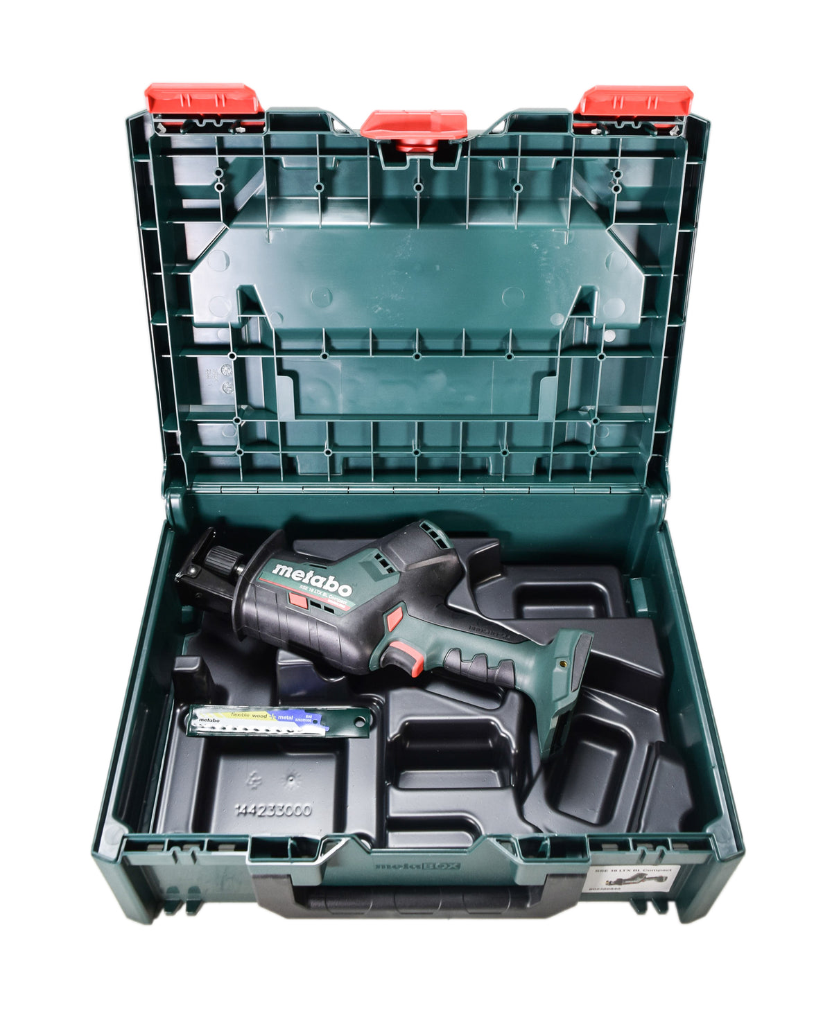 Metabo 602366840 18 LTX SSE BL 18V Cordless Compact Reciprocating Saw (Tool Only)