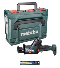 Metabo 602366840 18 LTX SSE BL 18V Cordless Compact Reciprocating Saw (Tool Only)