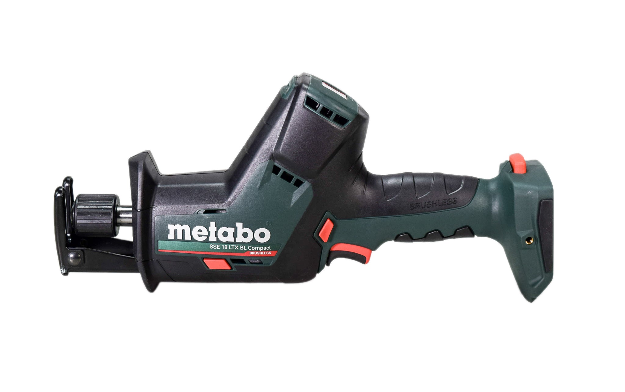 Metabo 602366840 18 LTX SSE BL 18V Cordless Compact Reciprocating Saw (Tool Only)