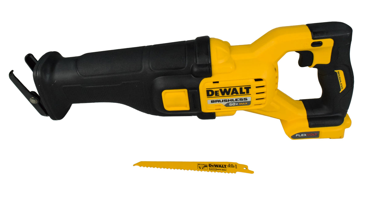 DeWalt DCS389B FLEXVOLT 60V MAX Cordless Brushless Reciprocating Saw (Bare Tool)