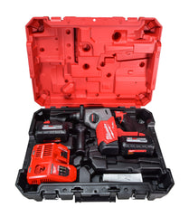 Milwaukee M18 FUEL 18-Volt Lithium-Ion Brushless 1 in. Cordless SDS-Plus Rotary Hammer Kit with Two 6.0 Ah Batteries (2912-22)