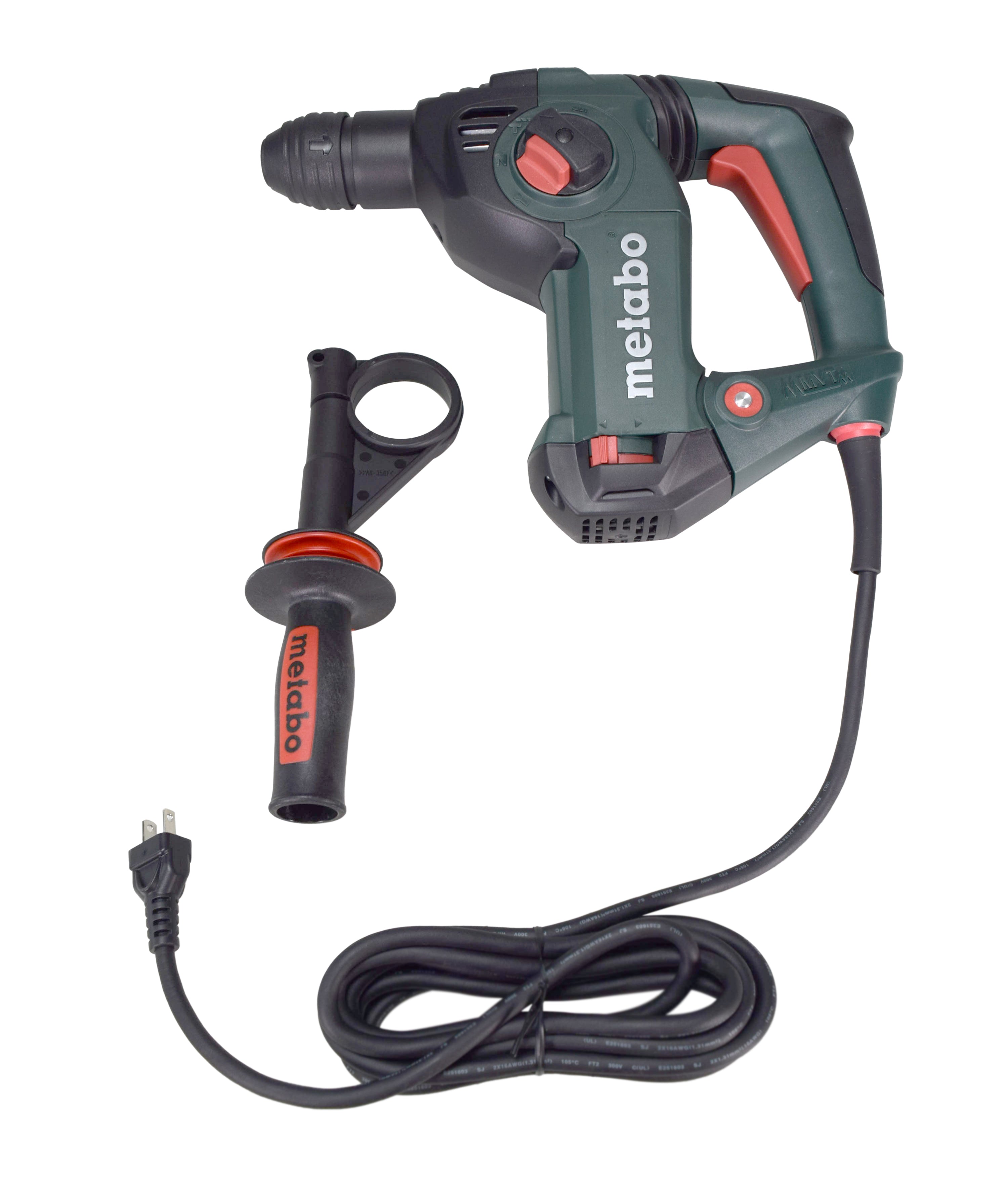 Metabo 600637420 KHE 3250 1 1/8-Inch 800-watt SDS Plus Rotary Hammer with Rotostop