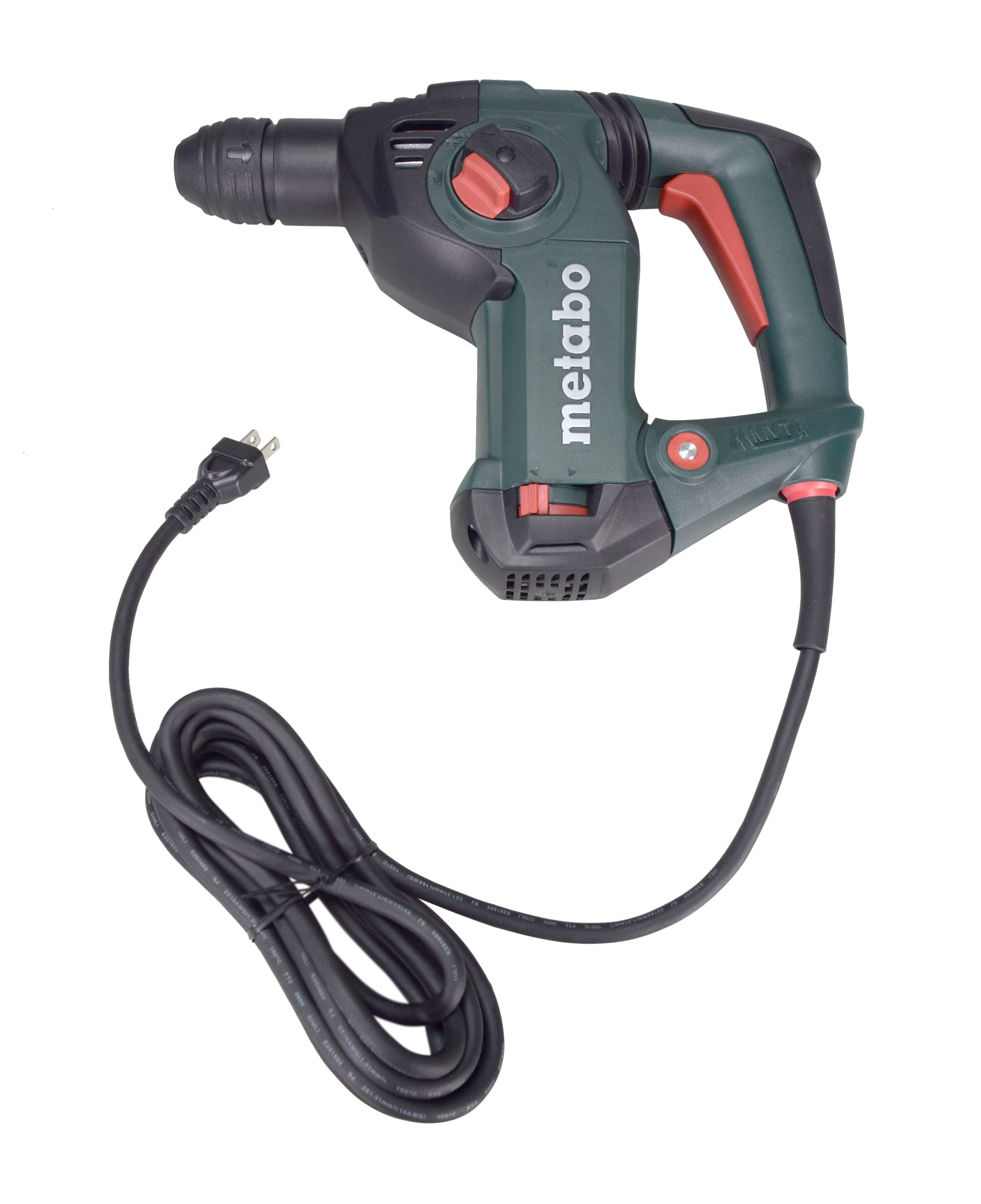 Metabo 600637420 KHE 3250 1 1/8-Inch 800-watt SDS Plus Rotary Hammer with Rotostop