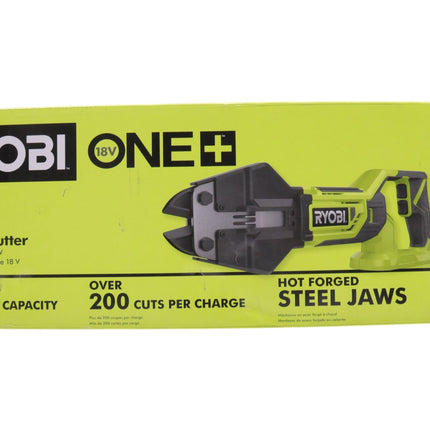 Ryobi P592 18-Volt ONE+ Cordless Bolt Cutters (Tool Only) with Hot Forged Steel Jaws, Up to 200 Cuts Per Charge, Compatible with All Ryobi 18V ONE+ Batteries.(tool only)