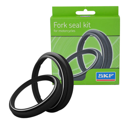 SKF KITB-41K Black Fork Seal Kit for Kayaba 41mm Motorcycle Fork Suspension Black, Fits Kayaba 41 mm, Premium Replacement Oil Dust Seals, Dirt Bike MX Offroad Motorcycle Front Fork Rebuild Kit Item.