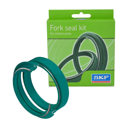 SKF KITG-47S-HD Fork Seal Kit for Showa 47 mm Motorcycle Fork Suspension Heavy-Duty Green, Fits Showa 47 mm, Premium Replacement Oil Dust Seals, Dirt Bike MX Offroad Motorcycle Front Fork Rebuild.